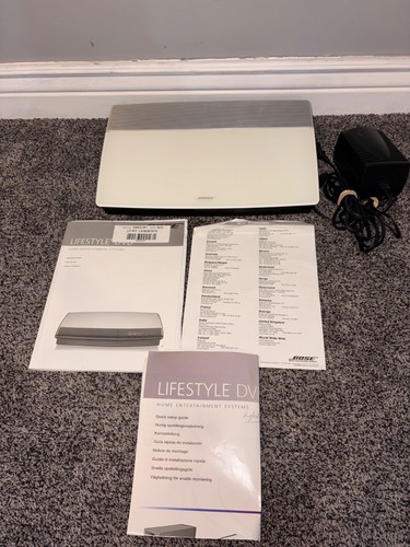 White silver bose lifestyle - silver,